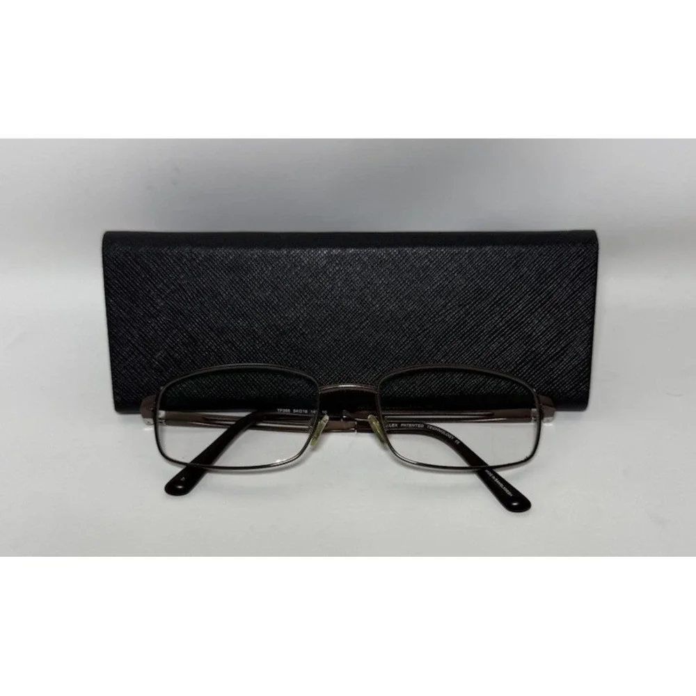 Easytwist Turbo Flex 360 Hinge Eyeglass Frame With Case TF368 54 18 140 10